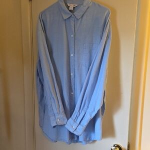 Old Navy, Large Tall, Boyfriend Shirt, Long Sleeves